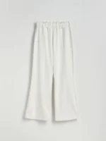 Utsvängda joggingbyxor -ljusgrå - Image 4