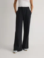 Utsvängda joggingbyxor -mörkgrå - Image 4